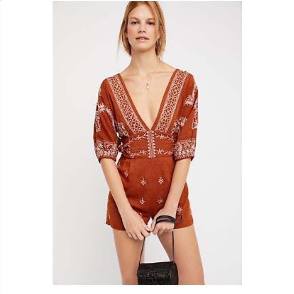 Free People Azalia Romper